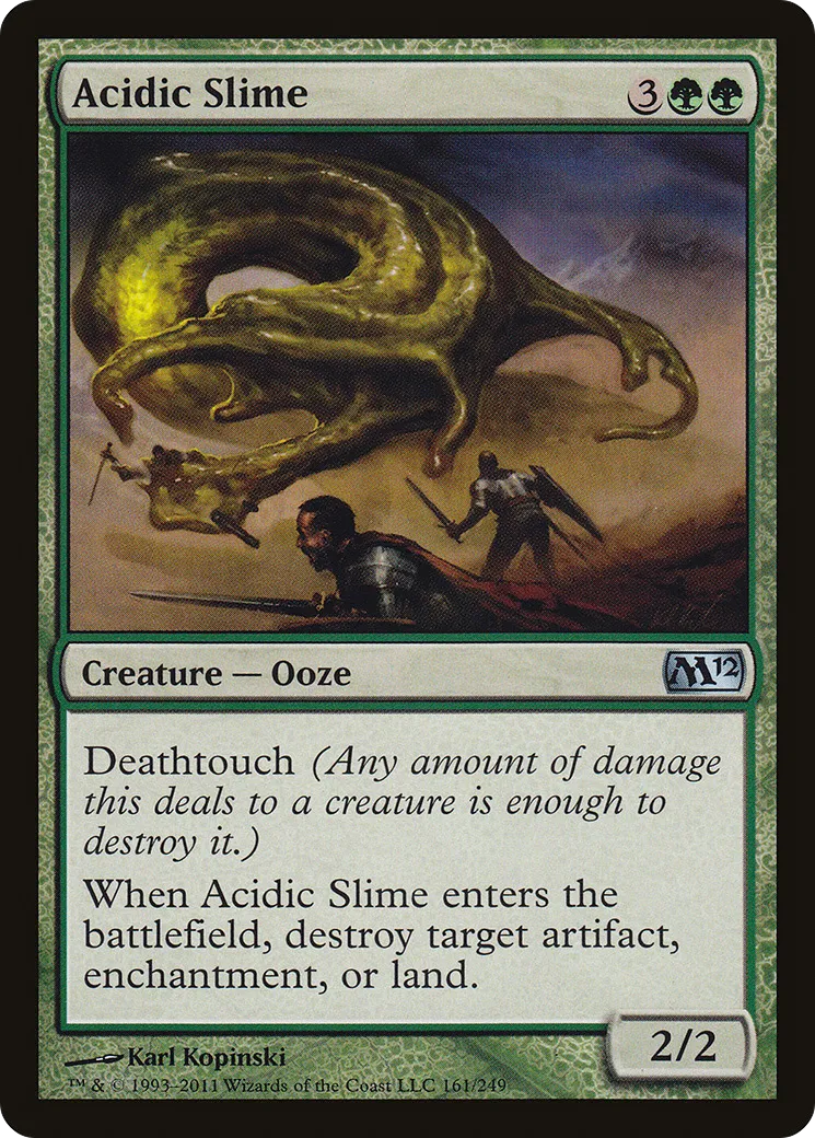 Boue acide — Magic 2012 — Magic: The Gathering