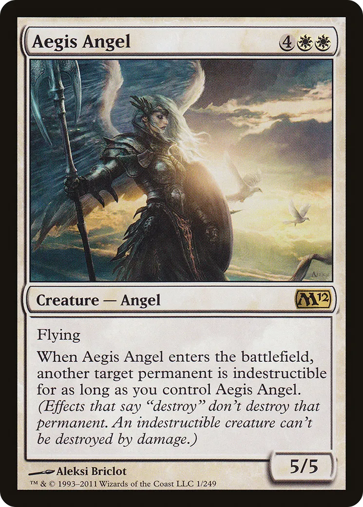 Ange de l'égide — Magic 2012 — Magic: The Gathering