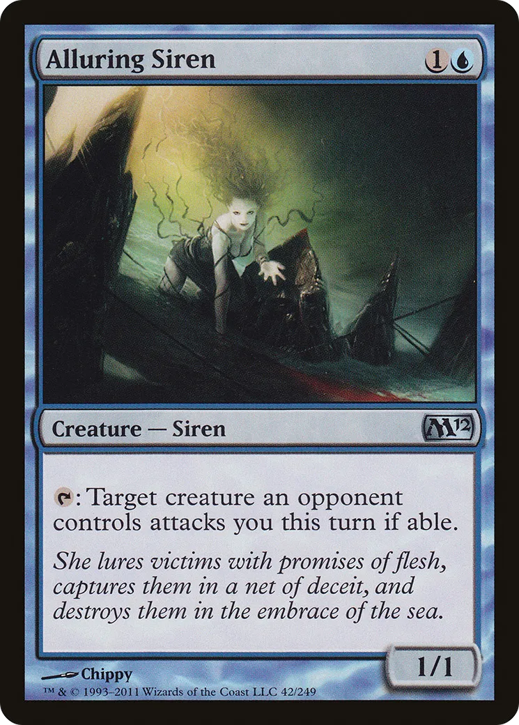 Alluring Siren — Magic 2012 — Magic: The Gathering