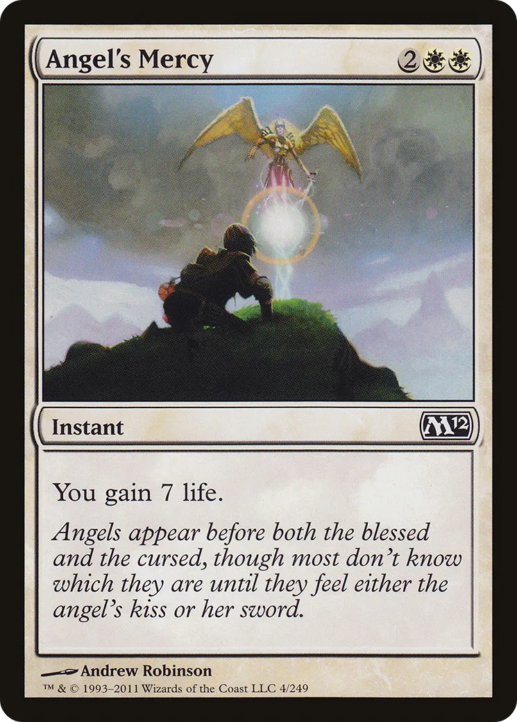 Angel's Mercy — Magic 2012 — Magic: The Gathering