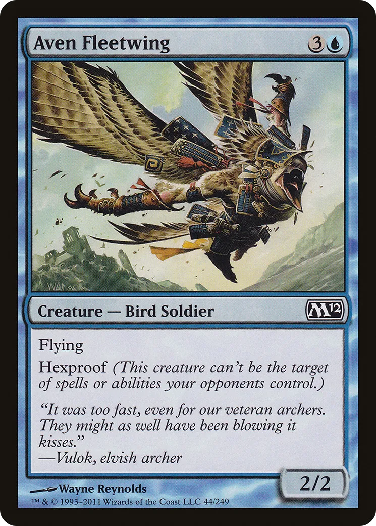 Aven Fleetwing — Magic 2012 — Magic: The Gathering