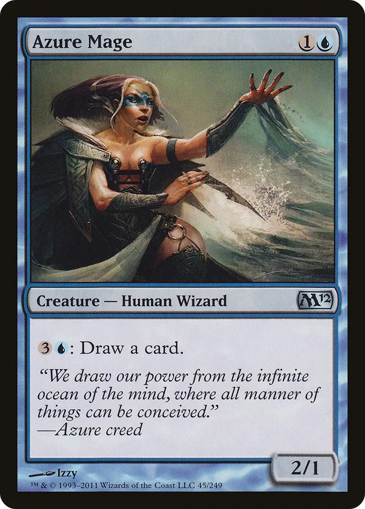 Azure Mage — Magic 2012 — Magic: The Gathering