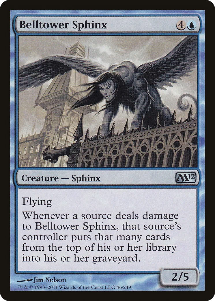 Belltower Sphinx — Magic 2012 — Magic: The Gathering