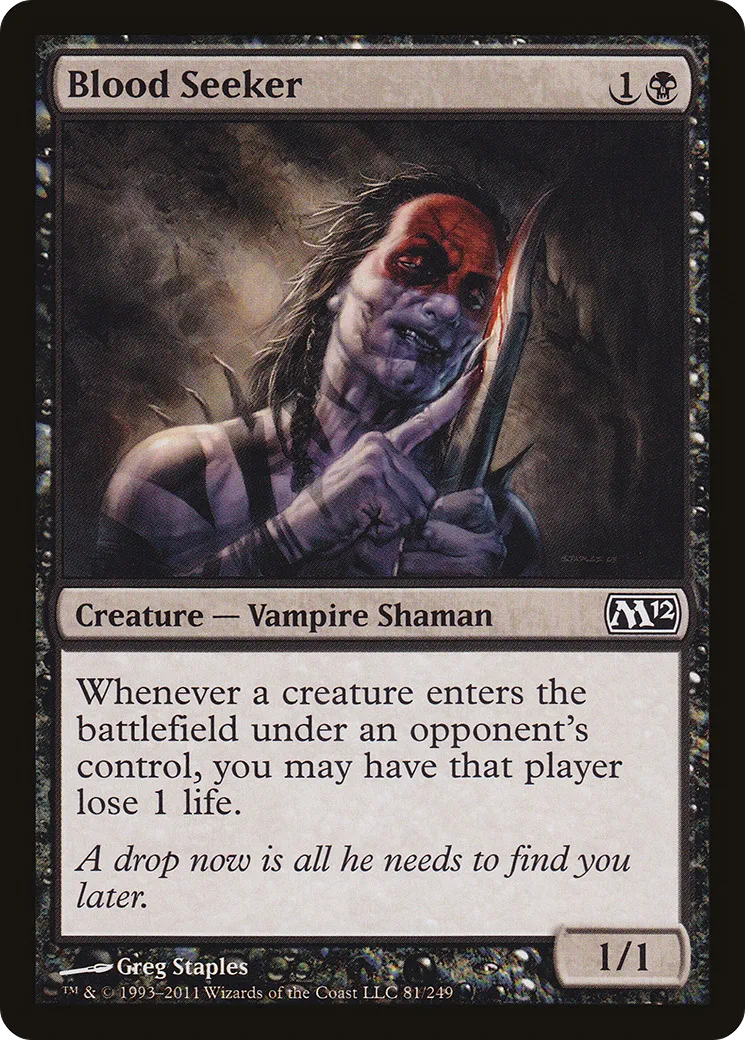 Blood Seeker — Magic 2012 — Magic: The Gathering
