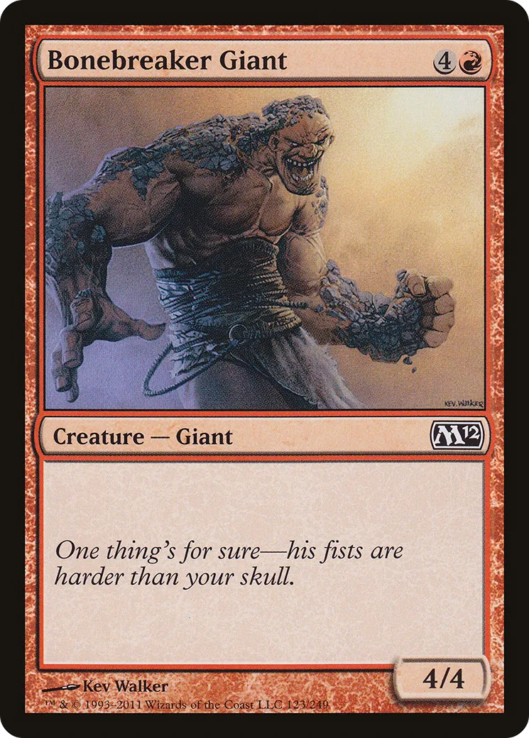 Géant kassos — Magic 2012 — Magic: The Gathering