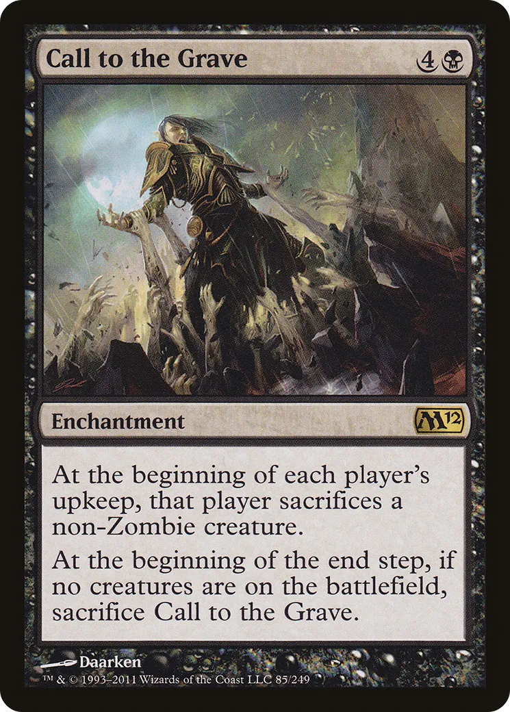 Appel à la tombe — Magic 2012 — Magic: The Gathering