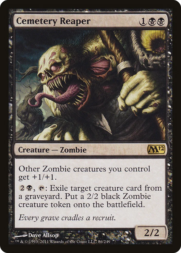 Faucheur des cimetières — Magic 2012 — Magic: The Gathering