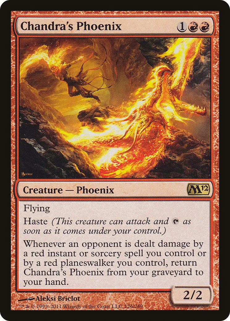 Chandra's Phoenix — Magic 2012 — Magic: The Gathering
