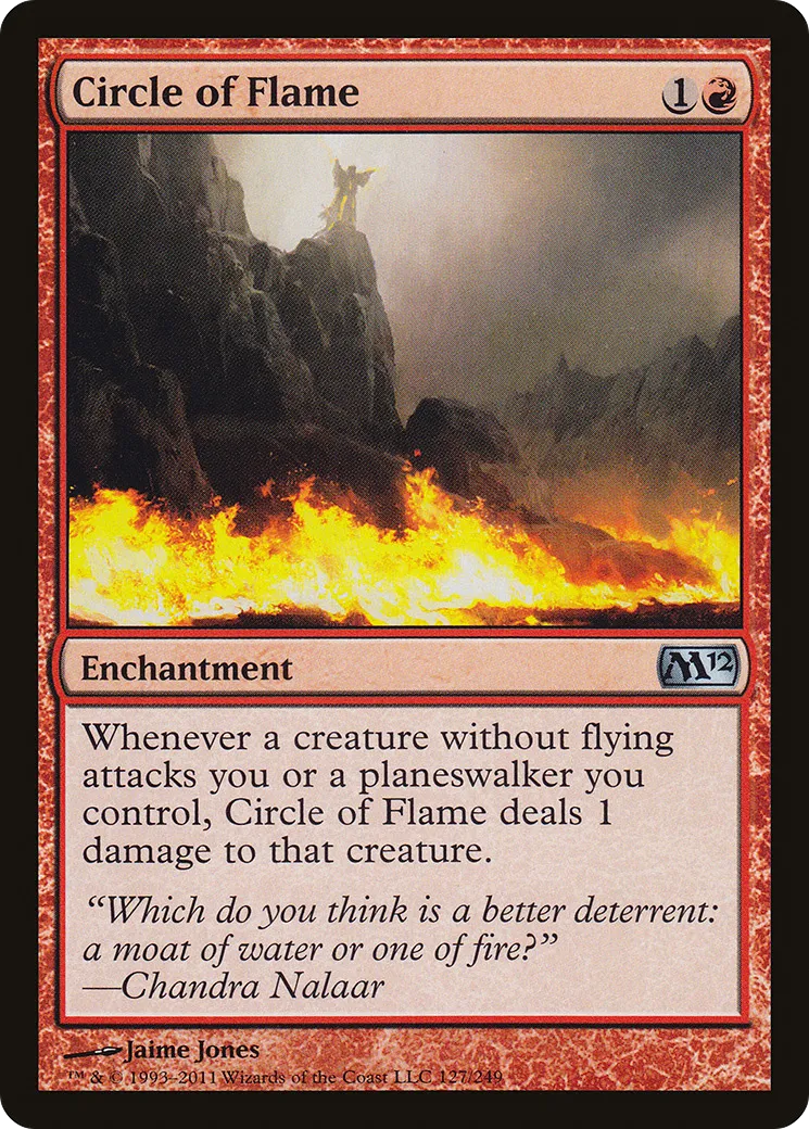 Circle of Flame — Magic 2012 — Magic: The Gathering