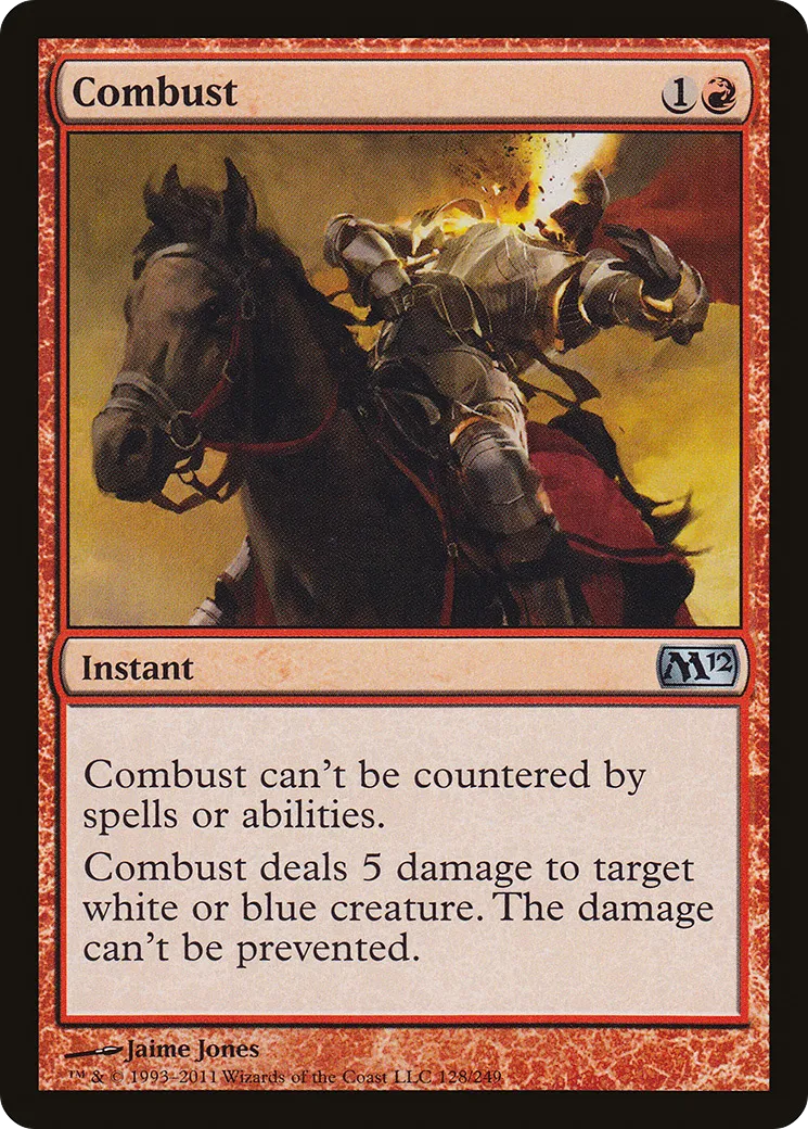 Combust — Magic 2012 — Magic: The Gathering