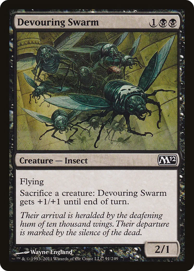 Essaim dévorant — Magic 2012 — Magic: The Gathering