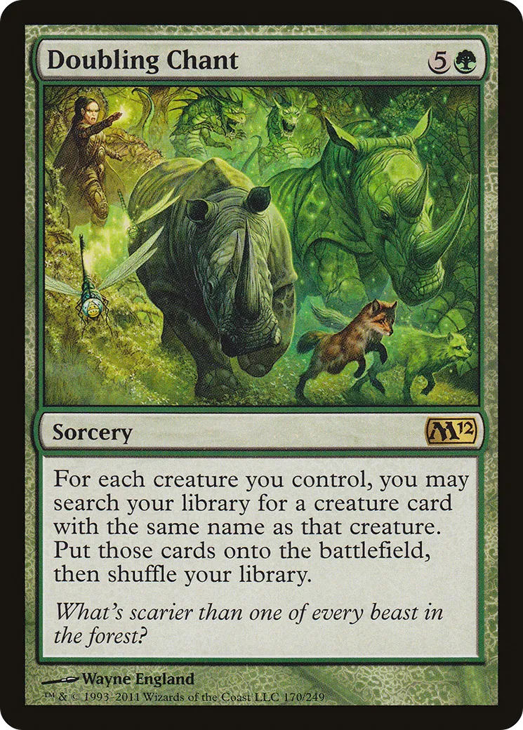 Chant de dédoublement — Magic 2012 — Magic: The Gathering