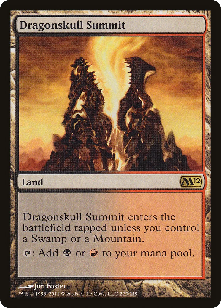 Sommet du Crânedragon — Magic 2012 — Magic: The Gathering