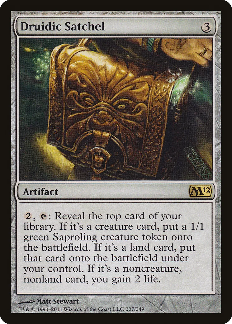 Sacoche druidique — Magic 2012 — Magic: The Gathering