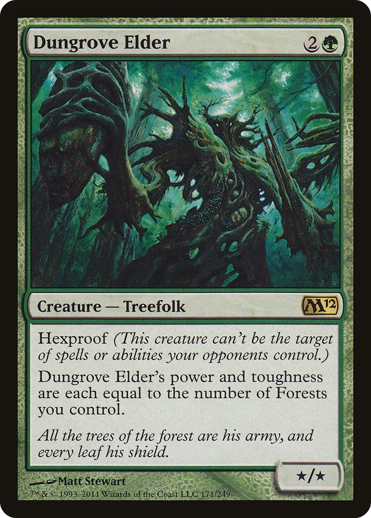 Doyen de Brunbosquet — Magic 2012 — Magic: The Gathering