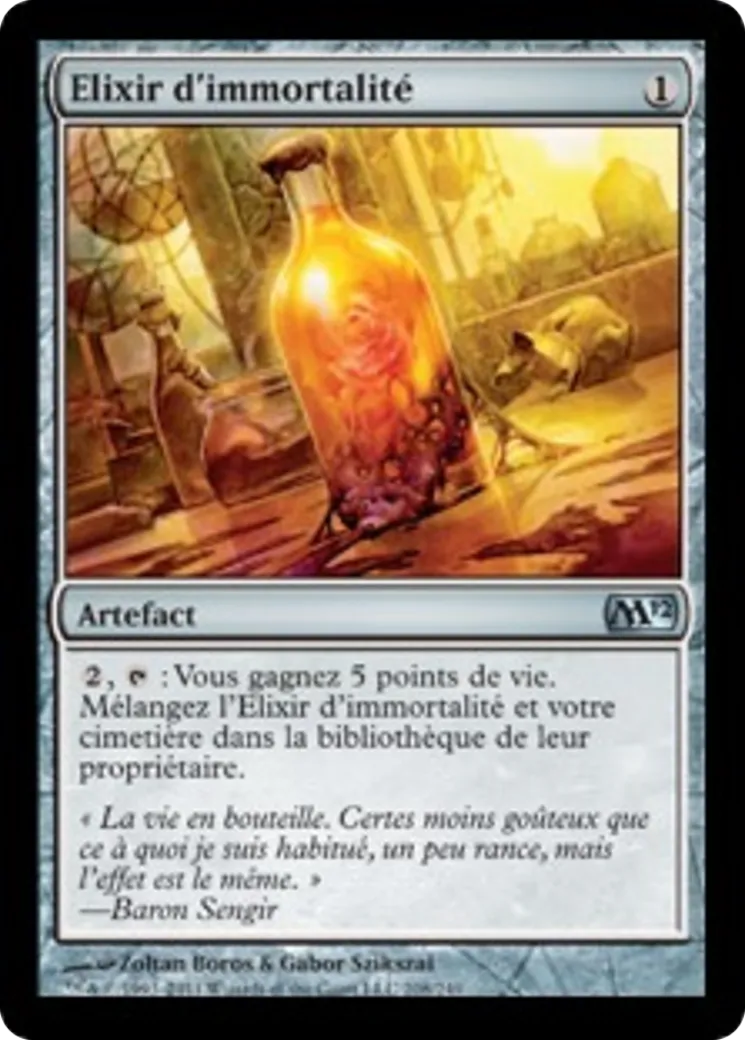 Élixir d'immortalité — Magic 2012 — Magic: The Gathering