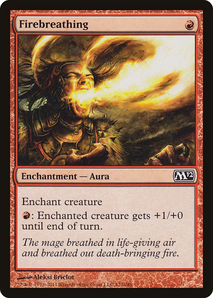 Firebreathing — Magic 2012 — Magic: The Gathering
