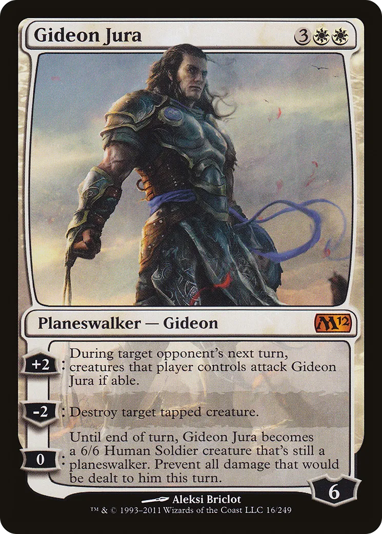 Gideon Jura — Magic 2012 — Magic: The Gathering