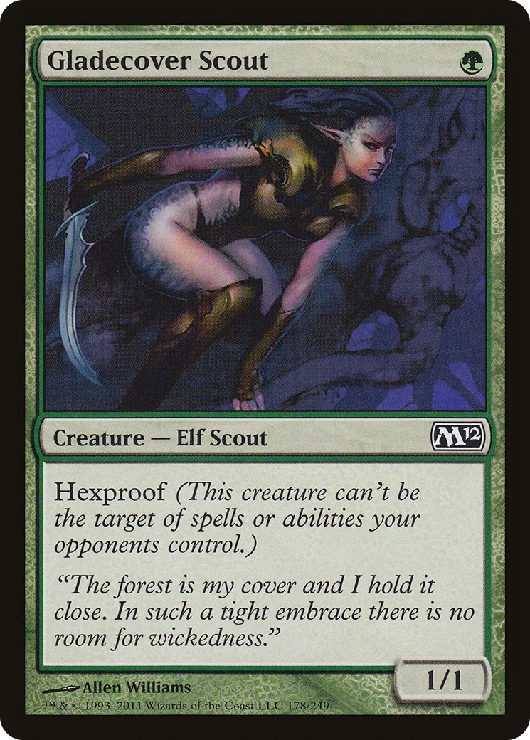 Éclaireuse des clairières — Magic 2012 — Magic: The Gathering