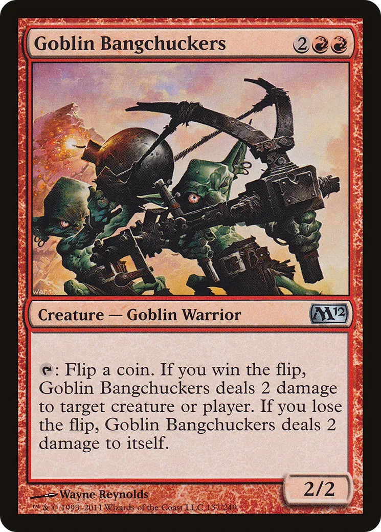 Lance-boum gobelins — Magic 2012 — Magic: The Gathering