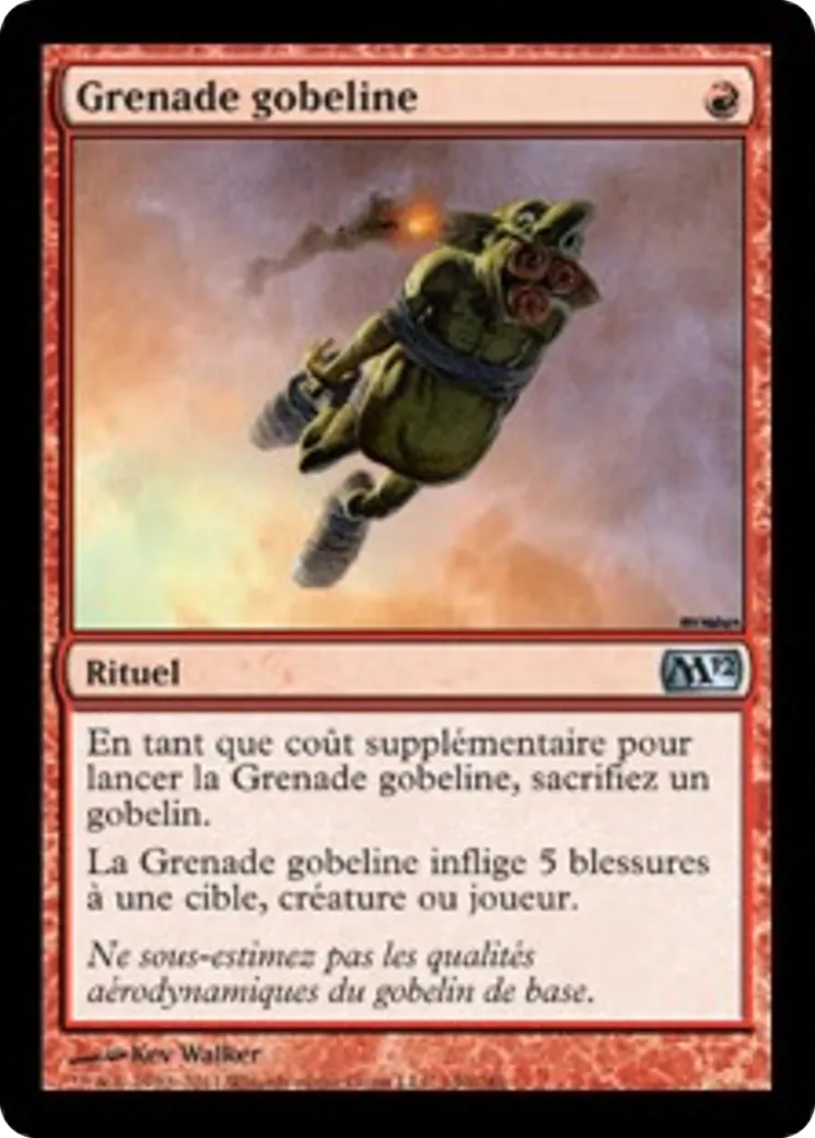 Grenade gobeline from Magic 2012 - Magic: The Gathering