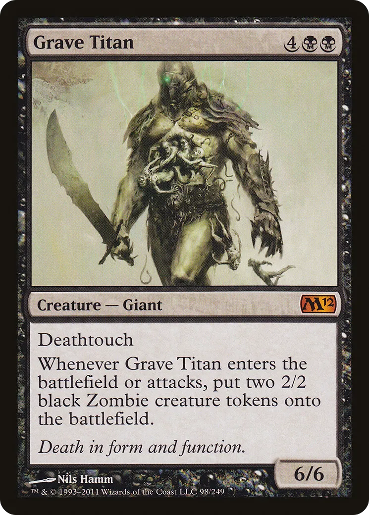 Titan des tombes — Magic 2012 — Magic: The Gathering