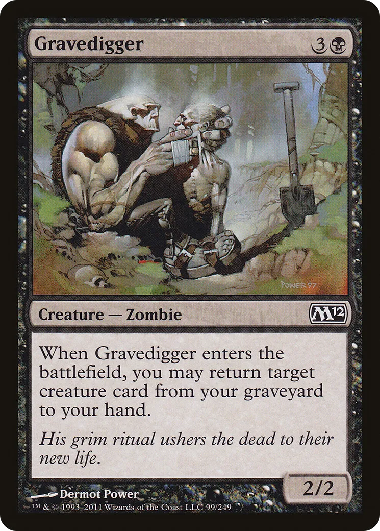 Fossoyeur — Magic 2012 — Magic: The Gathering