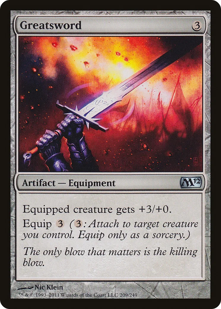 Espadon — Magic 2012 — Magic: The Gathering