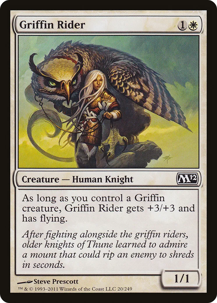 Monteuse de griffon — Magic 2012 — Magic: The Gathering