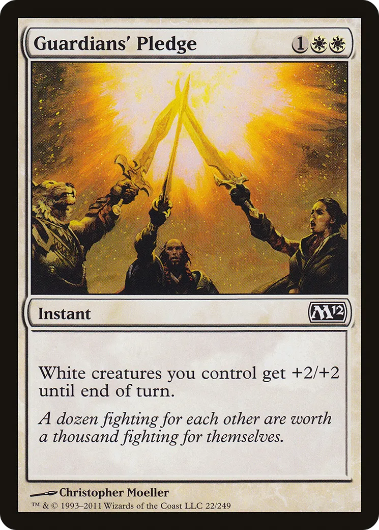 Promesse des gardiens — Magic 2012 — Magic: The Gathering