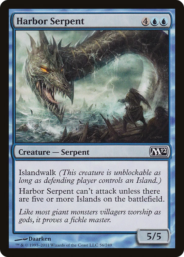 Harbor Serpent — Magic 2012 — Magic: The Gathering