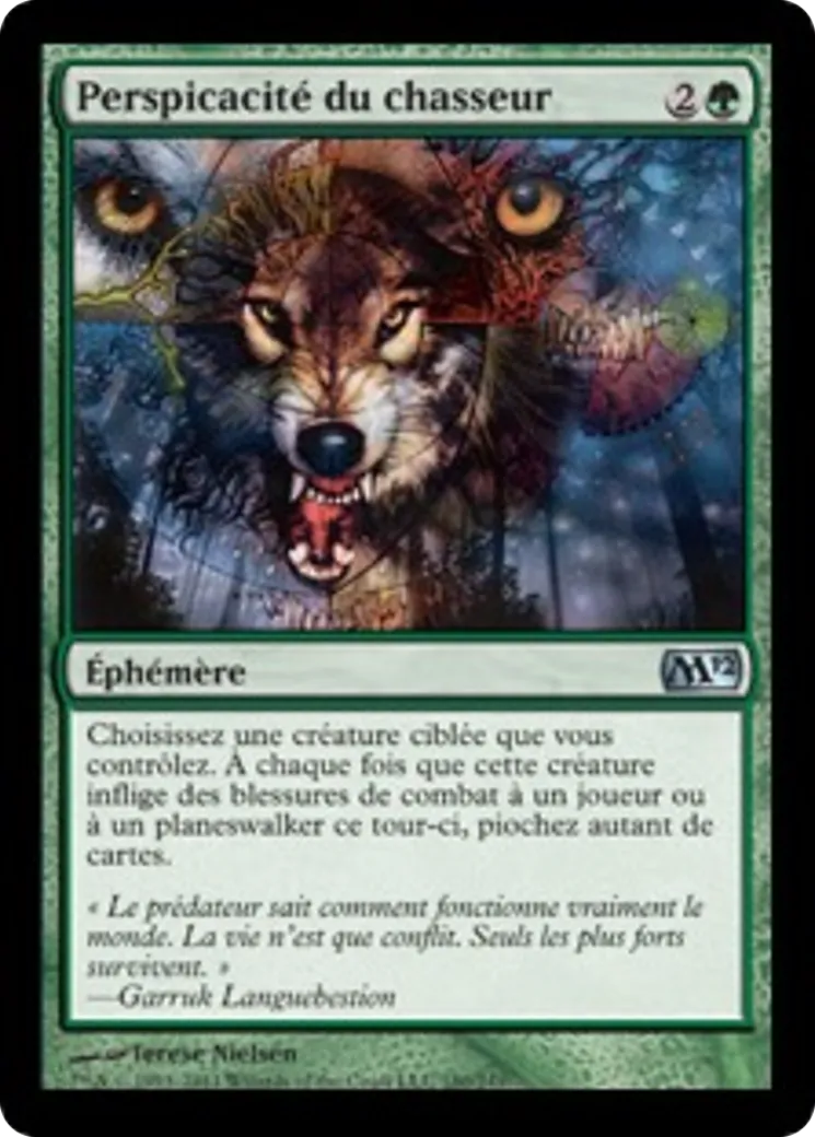 Perspicacité du chasseur — Magic 2012 — Magic: The Gathering