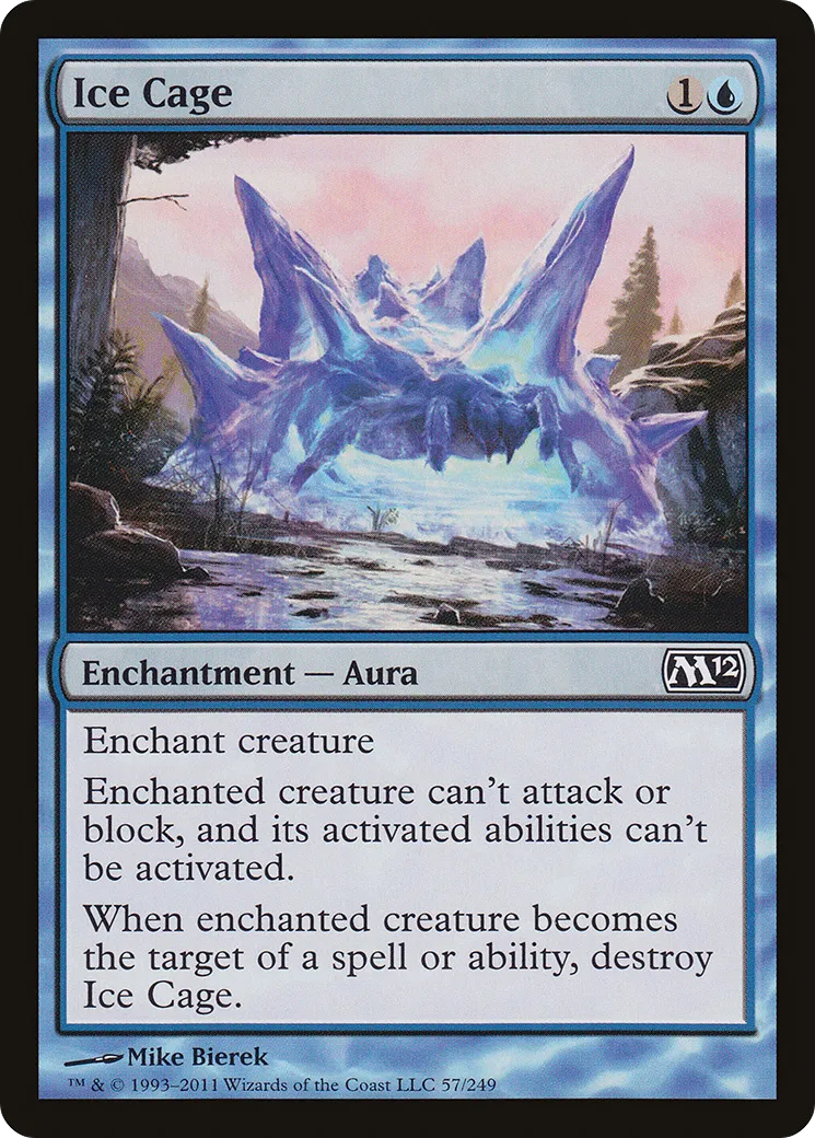Ice Cage — Magic 2012 — Magic: The Gathering