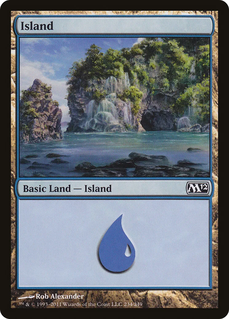 Island — Magic 2012 — Magic: The Gathering