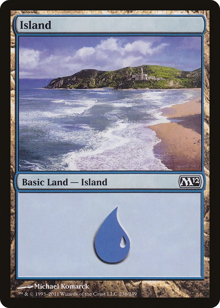 Island — Magic 2012 — Magic: The Gathering
