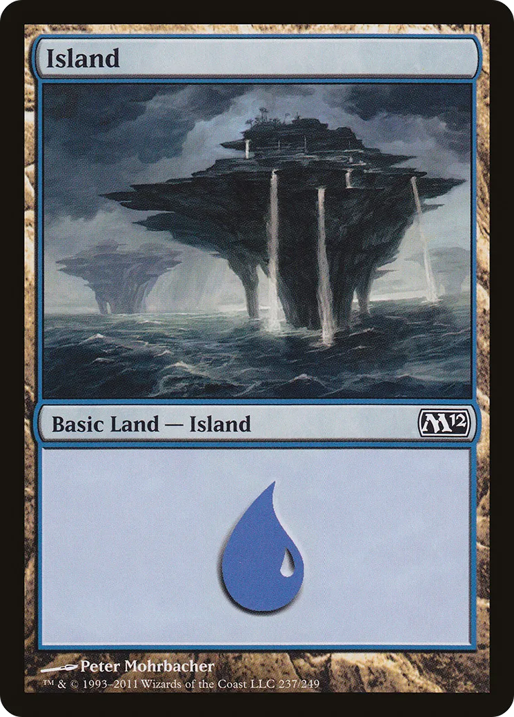 Island — Magic 2012 — Magic: The Gathering