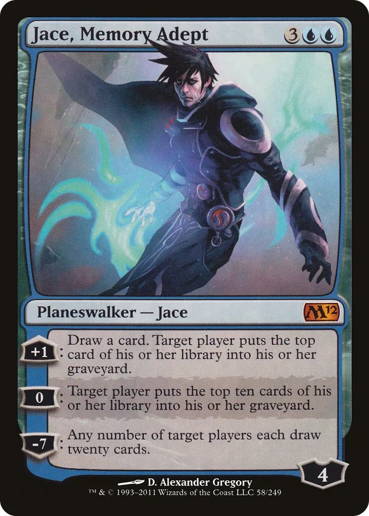 Jace, Memory Adept — Magic 2012 — Magic: The Gathering