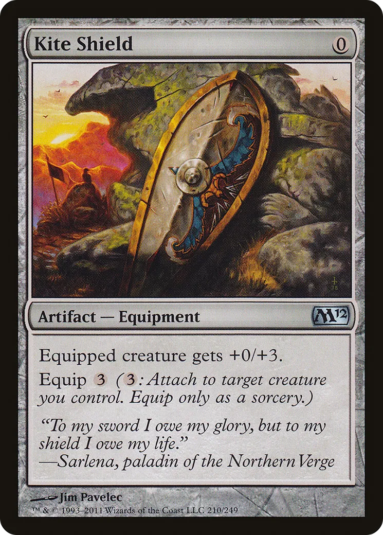 Kite Shield — Magic 2012 — Magic: The Gathering