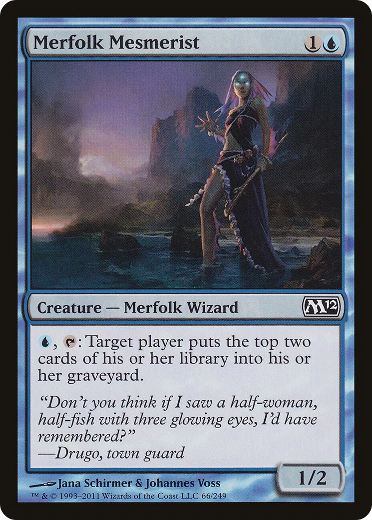 Mesmériste ondine — Magic 2012 — Magic: The Gathering