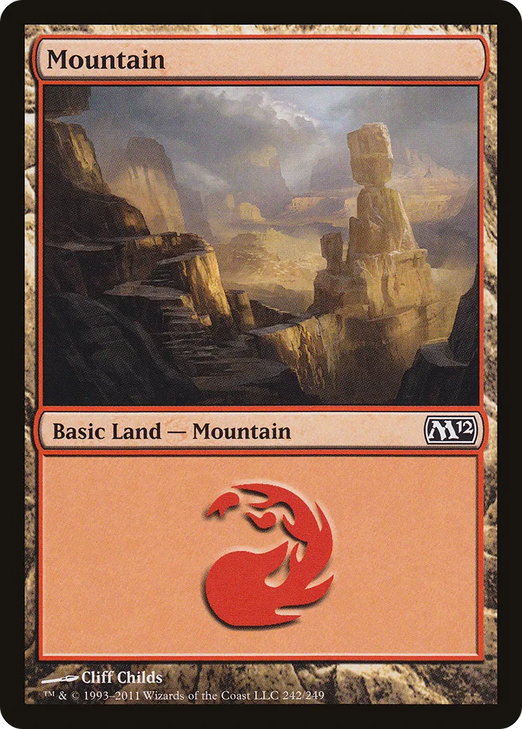 Montagne — Magic 2012 — Magic: The Gathering