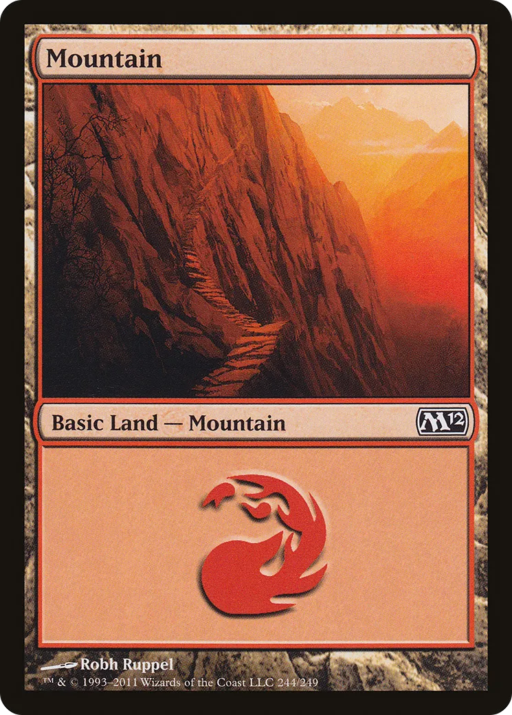 Montagne — Magic 2012 — Magic: The Gathering