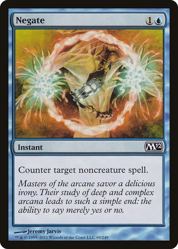 Negate — Magic 2012 — Magic: The Gathering