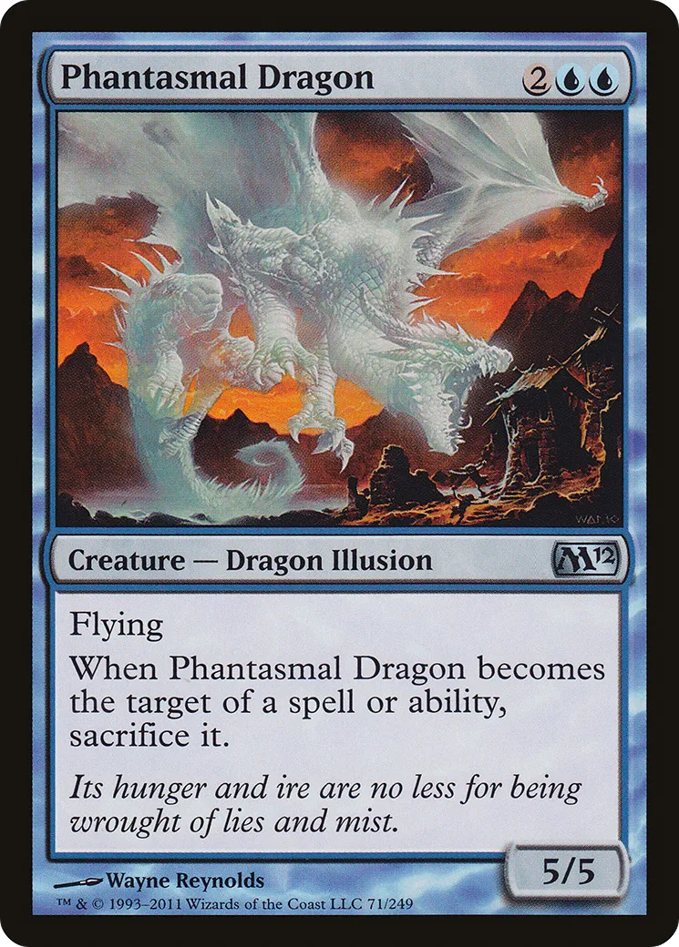 Dragon phantasmatique — Magic 2012 — Magic: The Gathering
