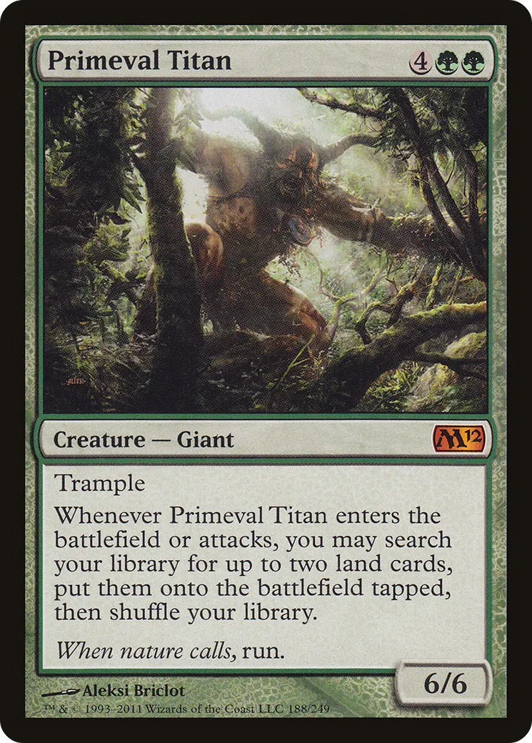 Primeval Titan — Magic 2012 — Magic: The Gathering