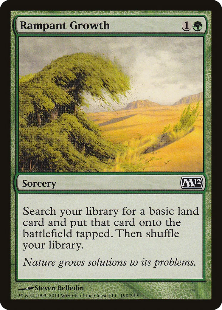 Croissance luxuriante — Magic 2012 — Magic: The Gathering