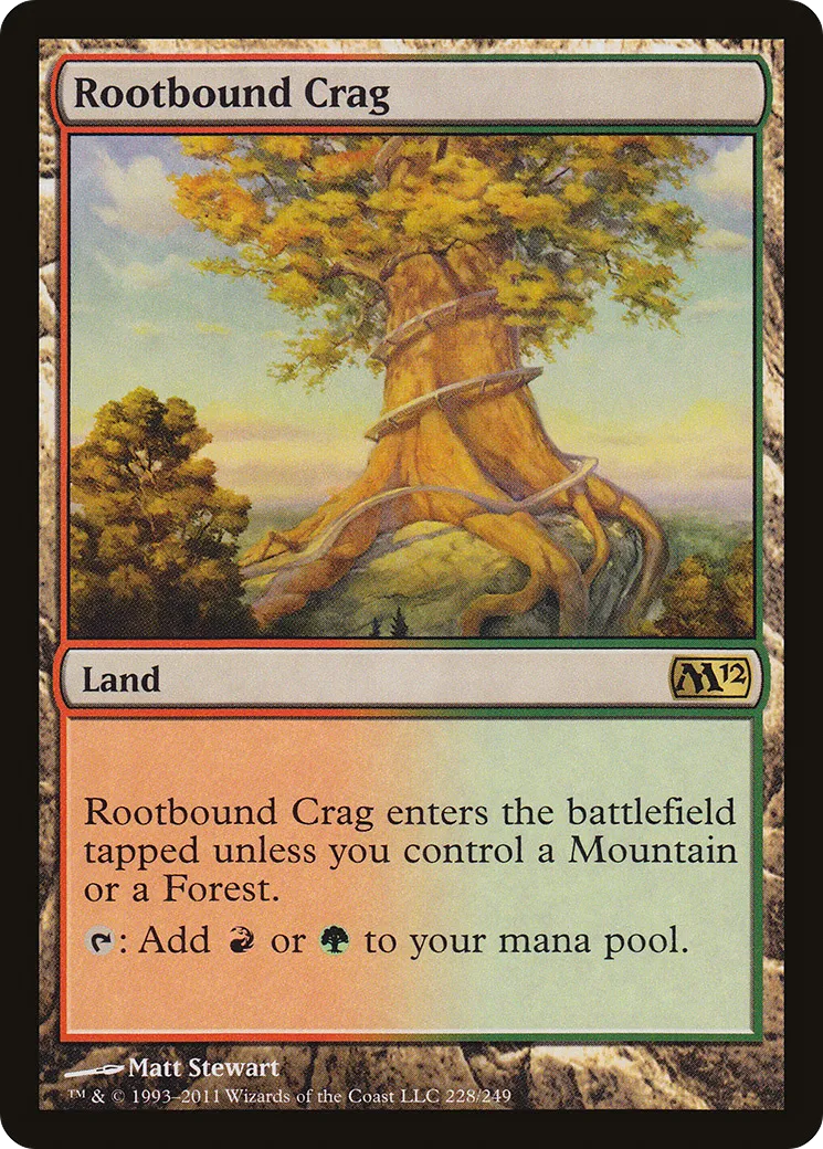 Mont enraciné — Magic 2012 — Magic: The Gathering