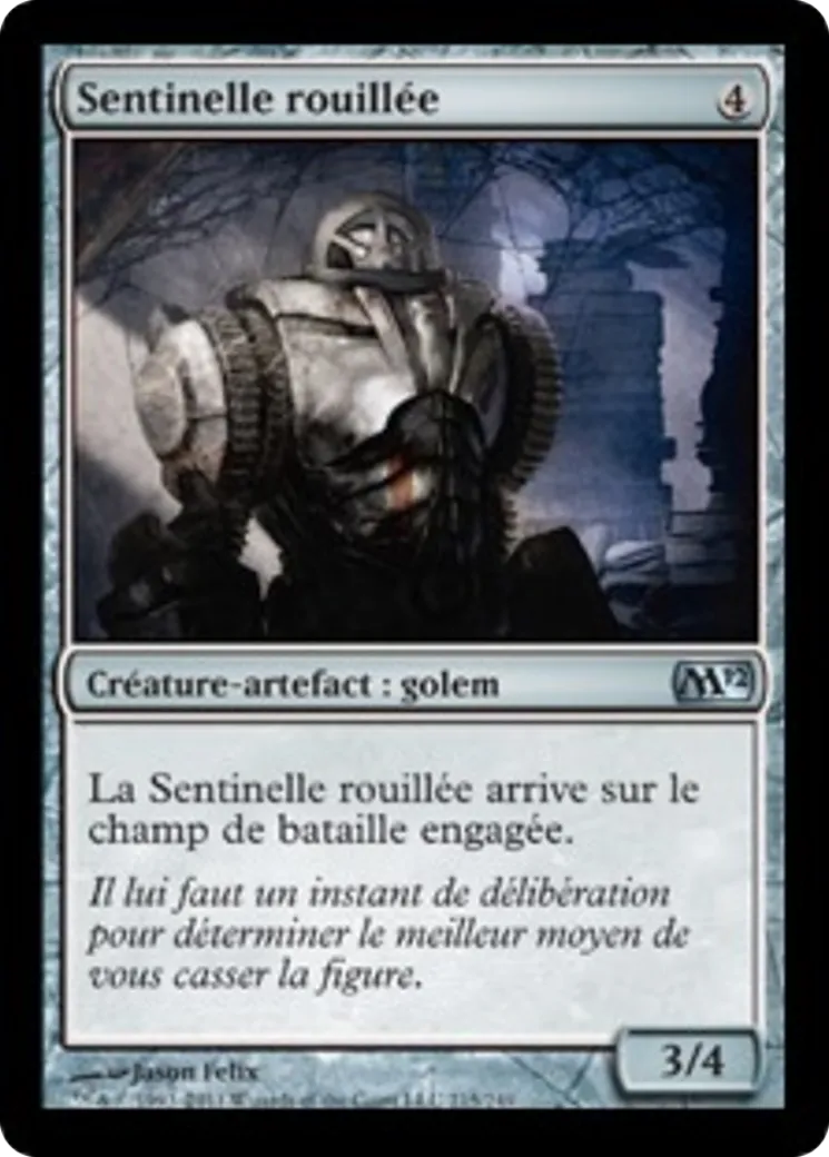 Sentinelle rouillée — Magic 2012 — Magic: The Gathering