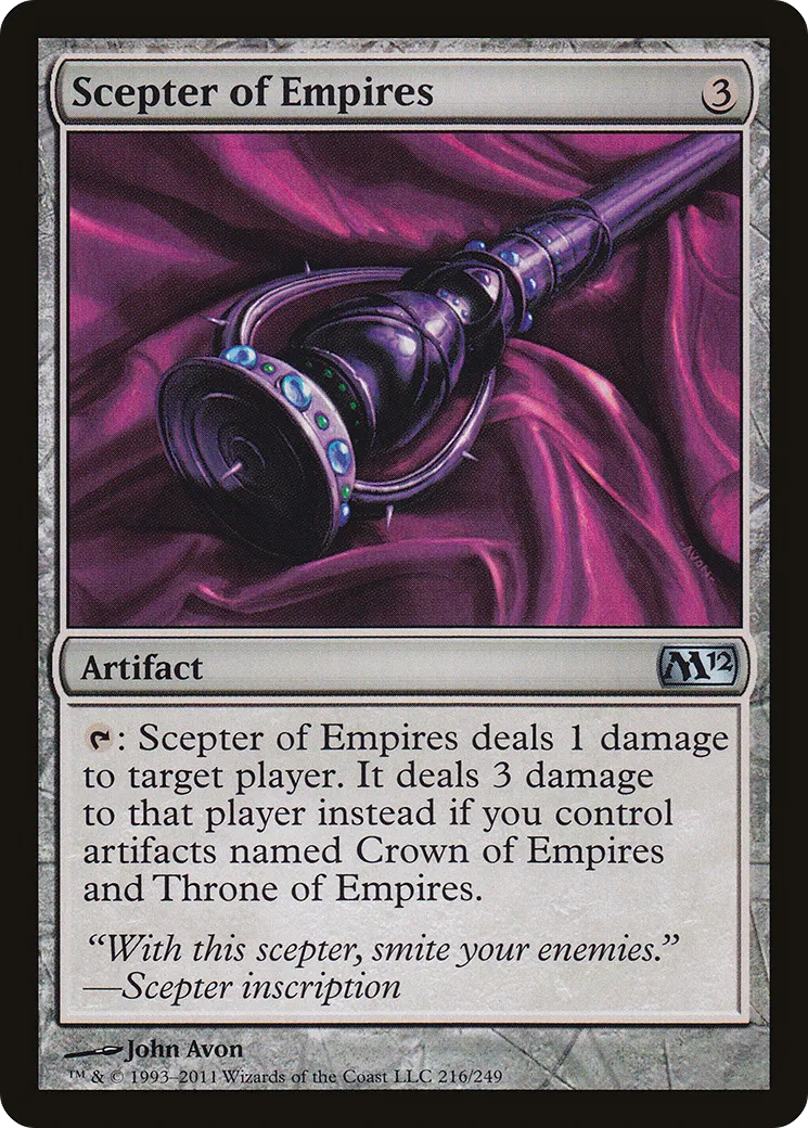 Scepter of Empires — Magic 2012 — Magic: The Gathering