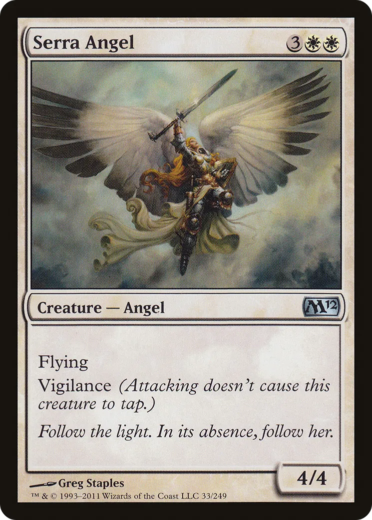 Ange de Serra — Magic 2012 — Magic: The Gathering