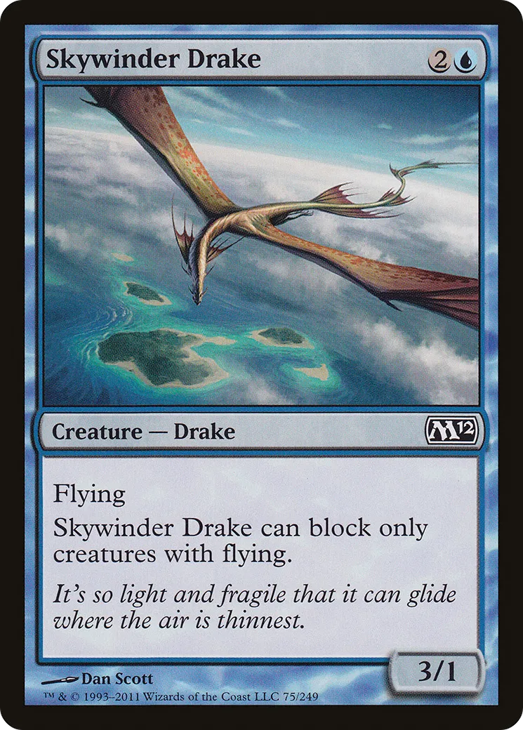 Drakôn porteciel — Magic 2012 — Magic: The Gathering